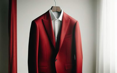 Exploration de la veste costume rouge : style et élégance renversants