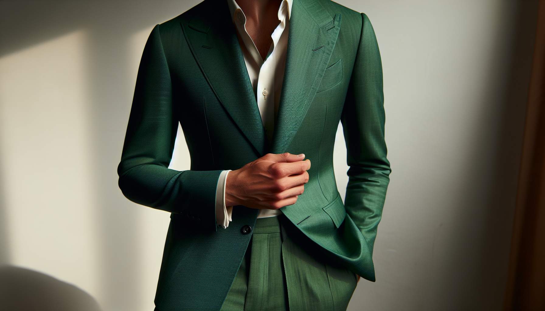 Veste Costume Verte Homme: L'Art d'Arborer l'Élégance au Quotidien