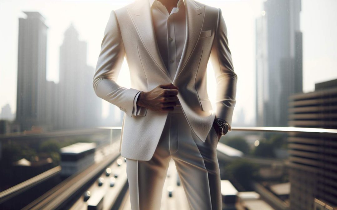 Costume blanc: guide ultime pour maîtriser l’élégance intemporelle
