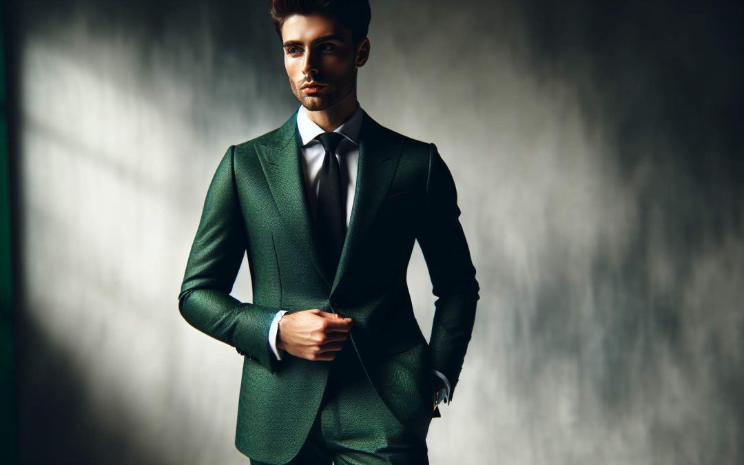 Comment styliser un costume vert pour homme : tendances et conseils