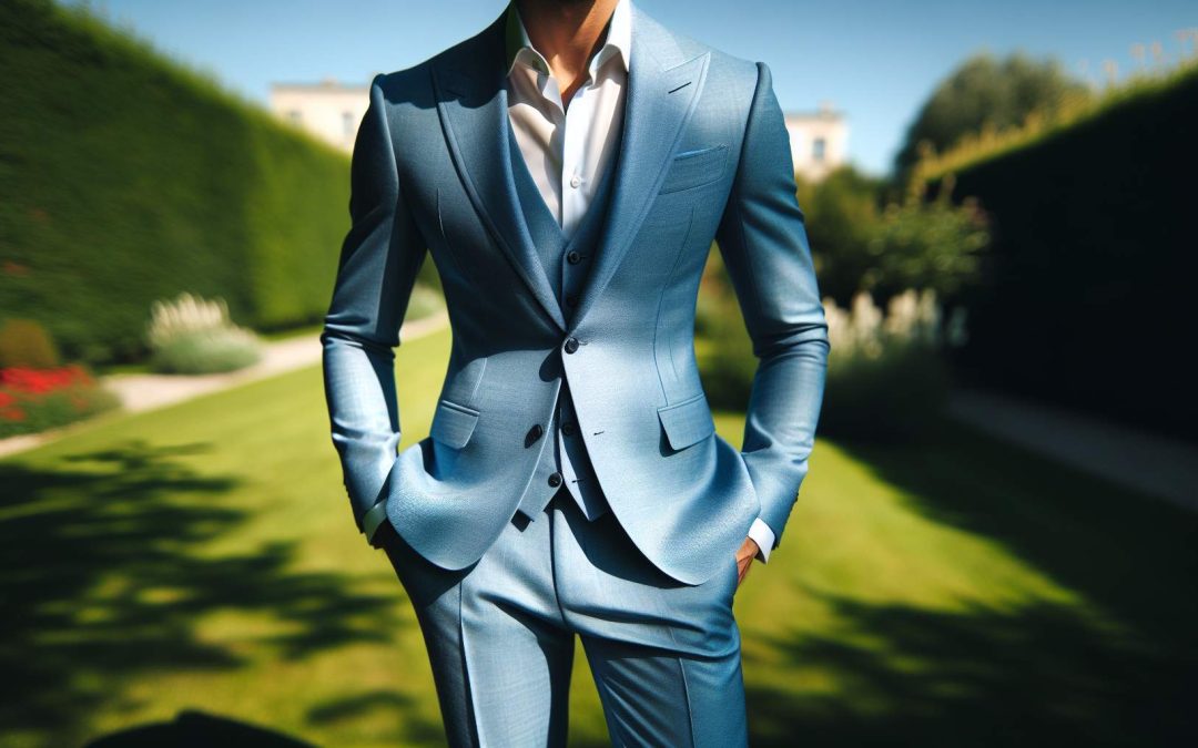 Comment bien porter un costume bleu ciel : guide et conseils